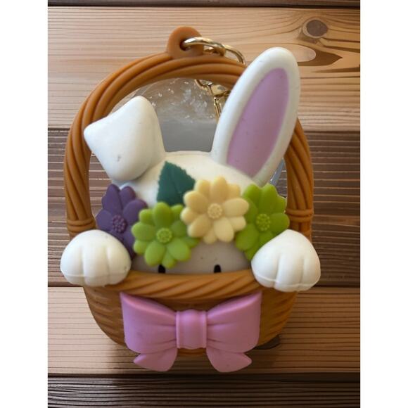 Lot of 3 Bath & Body Works BBW Hand Sanitizer Holders, Bunny Leprechaun Pumpkin - Picture 2 of 10